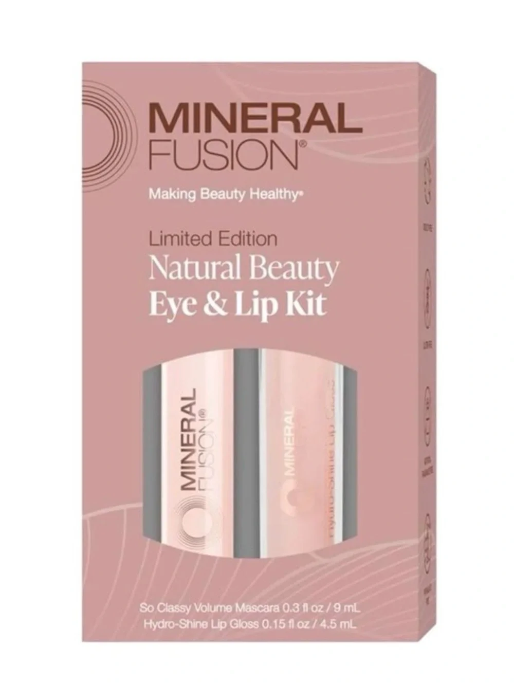 NEW Mineral Fusion Natural Beauty Eye & Lip Kit